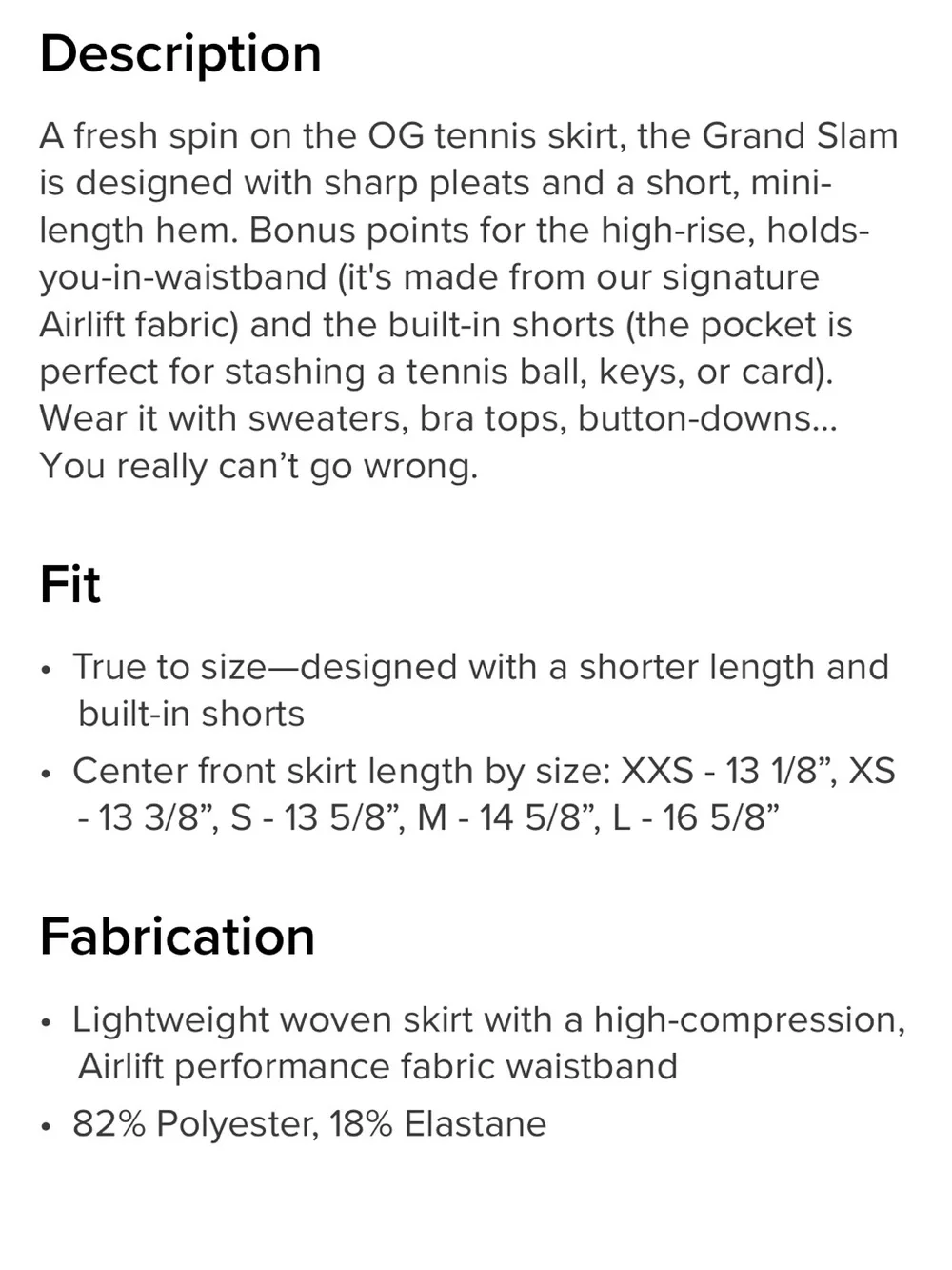 ALO Yoga Navy Grand Slam Tennis Skirt